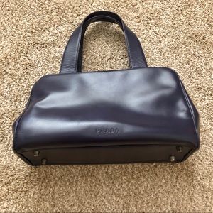 Vintage Plum Prada Handbag